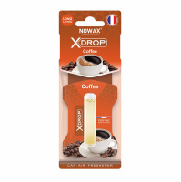 NX00054 NOWAX – Ароматизатор целюлозний з капсулою Nowax серія X Drop - Coffee (25шт/ящ) у Запоріжжі
