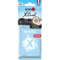 NX07571 NOWAX – Ароматизатор NOWAX "X CARD" - Сoconut у Запоріжжі
