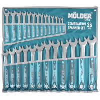 MT58126 Molder – Набор ключей комбинированных MOLDER CR-V 6-32 мм 26 шт (MT58126) у Запоріжжі
