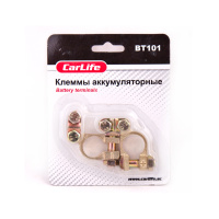 BT101 BelAuto – Клеммы CarLife цинк с латунным покрытием (BT101) у Запоріжжі
