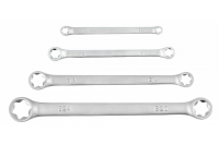 HT1W590 Hogert – Комплект накидных Torx ключей E6-E24 4 единицы Hogert артикул (HT1W590) у Запоріжжі
