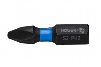 HT1S701 Hogert – Набор коротких ударных бит PH2 25 мм 20 штук артикул HT1S701 (HT1S701) у Запоріжжі
