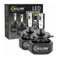 8204 Solar – Лампа LED H4 LED 12/24V 40W 5000Lm 6000K, CSP1860 2шт. (50шт.) у Запоріжжі
