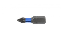HT1S122 Hogert – Ударные биты PH2 25мм из стали S2 набор 5шт короткие Hogert (HT1S122) у Запоріжжі
