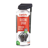 CF455 CARLIFE – Силиконовая смазка CARLIFE SILICONE SPRAY Professional 450ml (24шт/уп) у Запоріжжі
