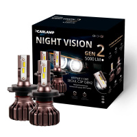 NVGH4 CARLAMP – Светодиодные автолампы H4 Carlamp LED Night Vision Gen2 Led для авто 5500 K 5000 Лм (NVGH4) у Запоріжжі
