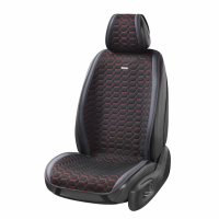 BX81160 Beltex – Накидки на сиденья авто передние 2+2 премиум класса Beltex Monte Carlo авточехлы универсальные комплект чёрно-красный (BX81160) у Запоріжжі
