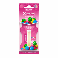 NX00052 NOWAX – Ароматизатор целюлозний з капсулою Nowax серія X Drop - Bubble Gum (25шт/ящ) у Запоріжжі
