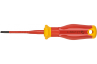 HT1S973-1 Hogert – Диэлектрическая викрутка Phillips крестовая PH1 SL5 80мм 1000V SLIM S2 HT1S973-1 у Запоріжжі
