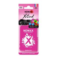 NX07540 NOWAX – Ароматизатор на зеркало NOWAX X Card Bubble Gum (NX07540) у Запоріжжі
