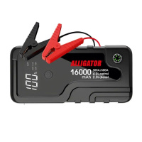 JS841 Alligator – Пусковое устройство Alligator 12В 300-600A с функцией Power Bank 16000mAh (JS841) у Запоріжжі
