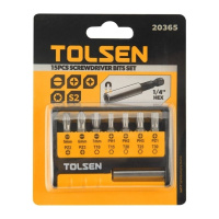 20365 Tolsen – Набор бит 1/4" Tolsen PH PZ SL Torx 15шт (20365) у Запоріжжі
