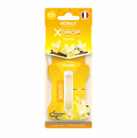 NX00061 NOWAX – Ароматизатор целюлозний з капсулою Nowax серія X Drop - Vanilla (25шт/ящ) у Запоріжжі
