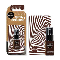11897 Aroma Car – Ароматизатор Aroma Car Spray 20ml & Cellulose - EXOTIC WOOD (9шт.) у Запоріжжі
