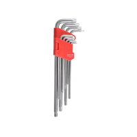 WR2113 CARLIFE – Набор Г-образных ключей CARLIFE TORX длинный 9 шт (WR 2113) у Запоріжжі
