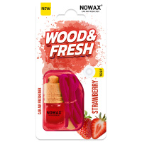 NX92105 NOWAX – Ароматизатор Nowax Wood&Fresh - Strawberry, блистер (NX92105) у Запоріжжі

