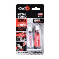 NX48409 NOWAX – Клей эпоксидный универсальный NOWAX Metal Bond 20г (NX48409) у Запоріжжі
