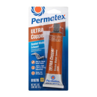 81878 Permatex – Герметик-прокладка високотемпературный силиконовый медный Permatex -60+371°С 85г (81878) у Запоріжжі
