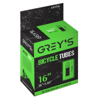 GR51116 Greys – Камера на велосипед детский 16 дюймов Greys ниппель AV 35mm бутил (GR51116) у Запоріжжі
