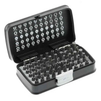 HT1R461 Hogert – Комплект бит 1/4 дюйма 25 мм SL PH PZ Torx HEX SQ CrV 50 штук Hogert (HT1R461) у Запоріжжі
