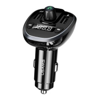 CC115GC01 Usams – ФМ-модулятор C21 Dual USB 3.4A Digital Display Wireless FM Car Charger у Запоріжжі
