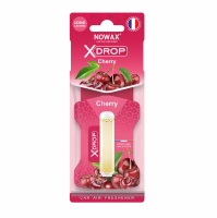 NX00053 NOWAX – Ароматизатор целюлозний з капсулою Nowax серія X Drop - Cherry (25шт/ящ) у Запоріжжі

