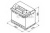 MT60151 Molder – Набор инструментов 1/2" 1/4" 3/8" 72Т CrV 151шт Molder в кейсе (MT60151) у Запоріжжі
