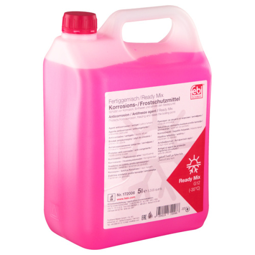 172006 FEBI – Aнтикоррозионное средство / антифриз G12 (-35°C готовый к применению) 5L у Запоріжжі