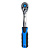 HT1R324 Hogert – Трещотка Hogert 1/4 дюйма 72 зуба изогнута с кнопкой CrV CrMo 206 мм (HT1R324) у Запоріжжі
