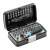 HT1R460 Hogert – Битовий набор с трещоткой 1/4 дюйма CrV PH PZ SL HEX Torx 33 предмета Hogert (HT1R460) у Запоріжжі
