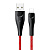 SJ394USB02 Usams – Кабель Usams Lightning Braided Data and Charging Cable 2m Червоний у Запоріжжі
