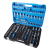 MT60151 Molder – Набор инструментов 1/2" 1/4" 3/8" 72Т CrV 151шт Molder в кейсе (MT60151) у Запоріжжі
