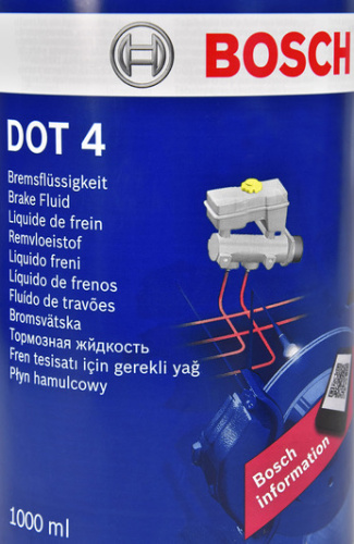 1987479107 BOSCH – Тормозная жидкость BOSCH Brake Fluid DOT-4 у Запоріжжі