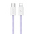 SJ657USB02 Usams – Кабель Usams U86 Type-C To Lightning Rainbow Braided Fast Charging Cable 1.2m Бузковий у Запоріжжі
