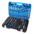 MT60219 Molder – Набор инструментов 1/2" 1/4" 3/8" 219шт 72Т CrV Molder в кейсе (MT60219) у Запоріжжі
