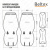 BX84250 Beltex – Накидки на сиденья авто передние 2+2 премиум класса Beltex York авточехлы универсальные комплект серый (BX84250) у Запоріжжі
