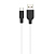 X21-m Hoco – Кабель Hoco X21 Plus Silicone Micro USB (1m) (black/white) у Запоріжжі
